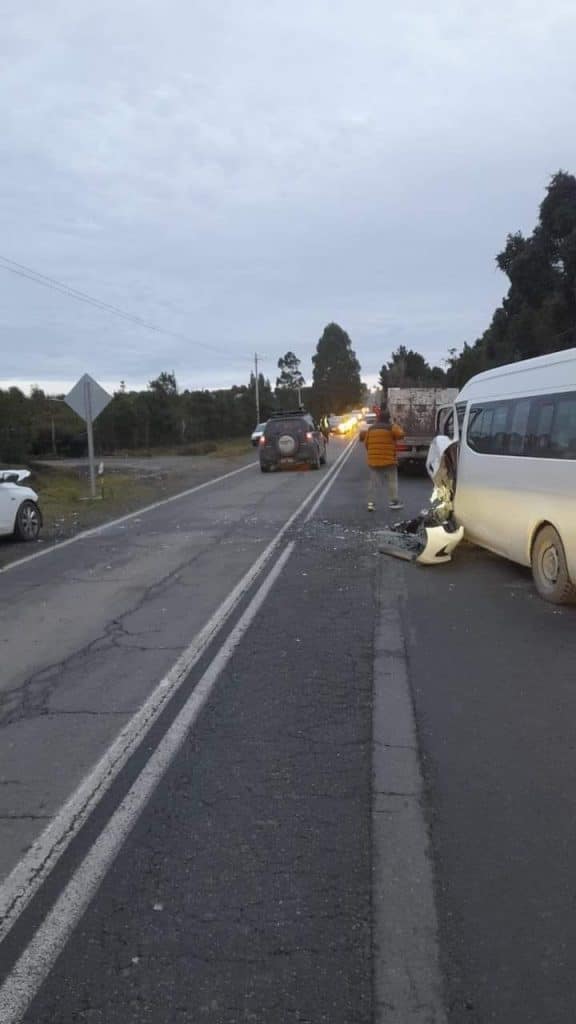 Accidente Vehicular Deja Al Menos Personas Lesionadas En Ruta A