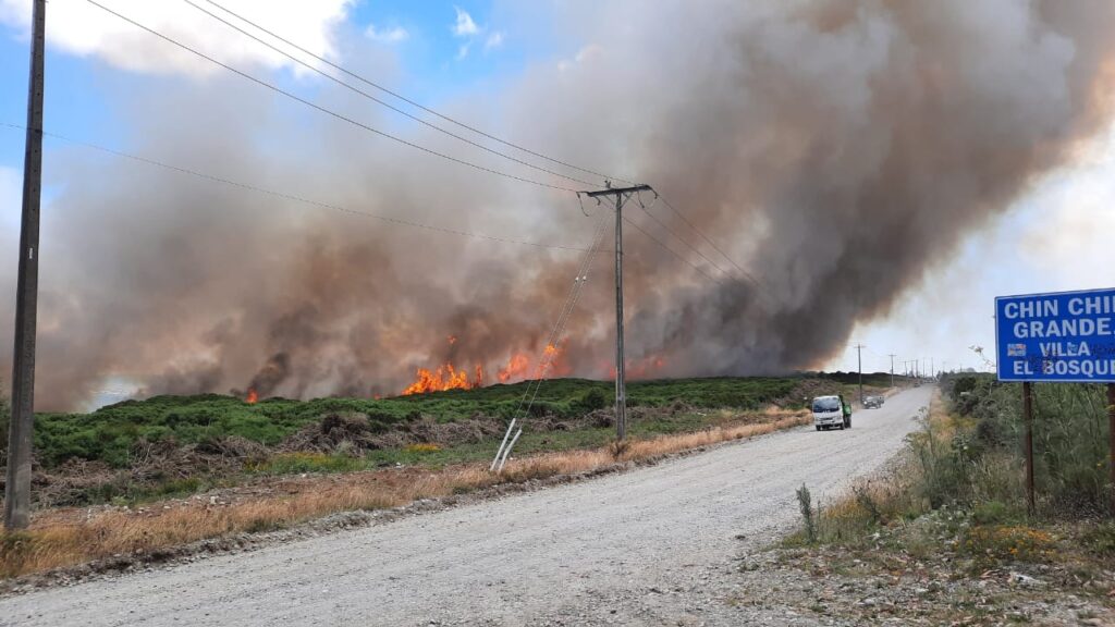 Se Declara Alerta Roja Para La Comuna De Puerto Montt Por Incendio